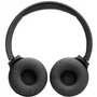 JBL Tune 525BT Auriculares Inalámbricos Bluetooth 5.3 con Micrófono, Sonido Pure Bass, 57h Batería, Plegables, Carga Rápida, Negro - JBLT525BTBLK
